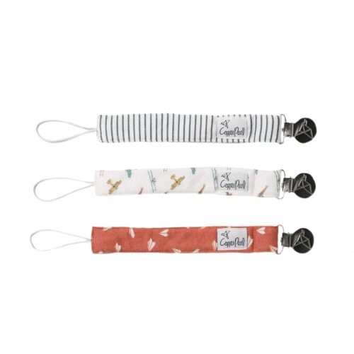 Pacifier clip silicona (pack)